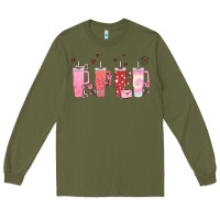 Army Green obsessive cup disorder valentines day Long Sleeve Tee - MaliasSmallBusiness