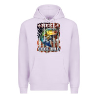 Lilac Reel Cool Dad Bass Premium Hoodie - LillyAllenDesigns