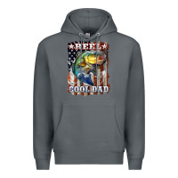 Rock Reel Cool Dad Bass Premium Hoodie - LillyAllenDesigns