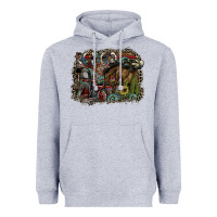 Heather Grey rodeo Heavyweight Hoodie - SublimationCraftShop