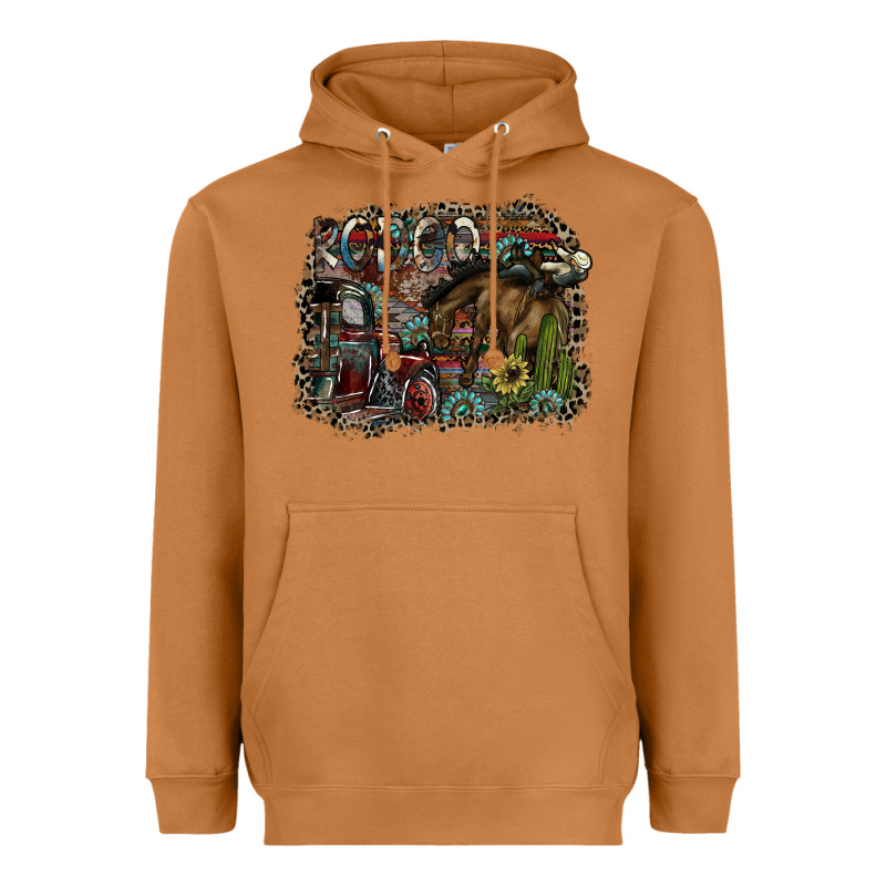 Rodeo Heavyweight Hoodie by SublimationCraftShop | Teevron