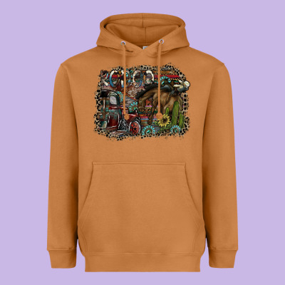Rodeo Heavyweight Hoodie Designed By Sublimationcraftshop
