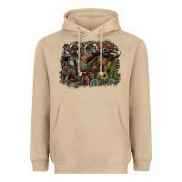 Mushroom rodeo Heavyweight Hoodie - SublimationCraftShop