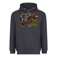 Smoke rodeo Heavyweight Hoodie - SublimationCraftShop