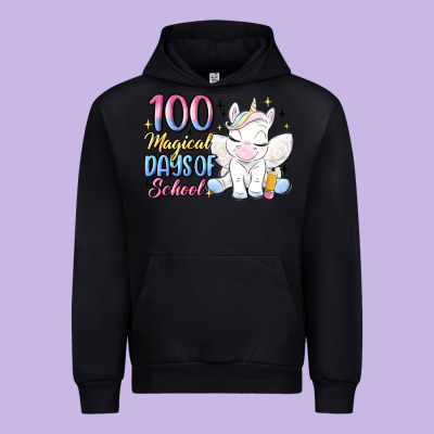100 Magical Days Of School Urban Hoodie Designed By Maliassmallbusiness