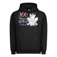Pigment Black 100 magical days of school Urban Hoodie - MaliasSmallBusiness