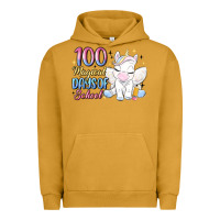 Pigment Peanut Butter 100 magical days of school Urban Hoodie - MaliasSmallBusiness