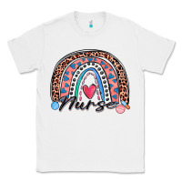 White nurse rainbow Classic Tee - Zillion Design Studio