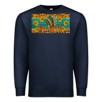 Navy free spirit license plate Premium Sweatshirt - HRA Design Shop