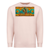Pale Pink free spirit license plate Premium Sweatshirt - HRA Design Shop