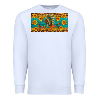 White free spirit license plate Premium Sweatshirt - HRA Design Shop
