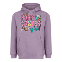 Lavender Happy Easter y'all Heavyweight Hoodie - Neo Western