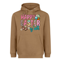Toasted Coconut Happy Easter y'all Heavyweight Hoodie - Neo Western
