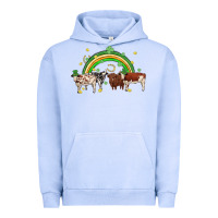 Pigment Grape Ice cow st patrick days Urban Hoodie - MaliasSmallBusiness