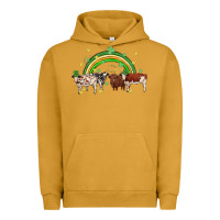 Pigment Peanut Butter cow st patrick days Urban Hoodie - MaliasSmallBusiness