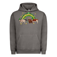 Pigment Tornado cow st patrick days Urban Hoodie - MaliasSmallBusiness