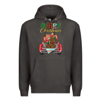 Smoke merry christmas truck Premium Hoodie - BarkalooDesign