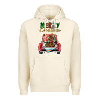 Tofu merry christmas truck Premium Hoodie - BarkalooDesign