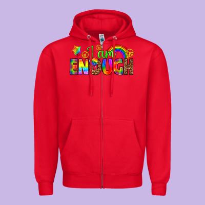 Zipper Hoodie i am enough