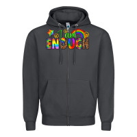 Smoke i am enough Zipper Hoodie - texasbilliewilder