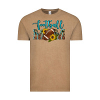 Vintage Coffee western leopard camouflage sunflowers  glitter mom football Vintage Tee - Artiststas