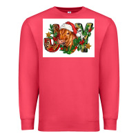 Cardinal christmas heifer joy Premium Sweatshirt - FaDigitalArtStudio