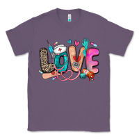 Lavender love nurse Classic Tee - Zillion Design Studio