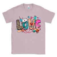 Lilac love nurse Classic Tee - Zillion Design Studio
