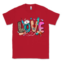 Red love nurse Classic Tee - Zillion Design Studio