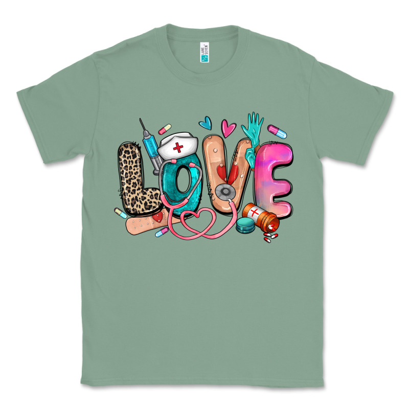 Love Nurse Classic Tee by Zillion Design Studio | Teevron