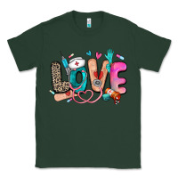 Sports Green love nurse Classic Tee - Zillion Design Studio