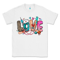 White love nurse Classic Tee - Zillion Design Studio