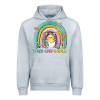 Heather Grey teach love inspire rainbow Urban Hoodie - MaliasSmallBusiness