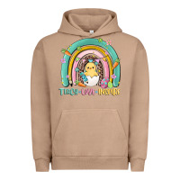 Pigment Burro teach love inspire rainbow Urban Hoodie - MaliasSmallBusiness