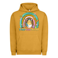 Pigment Peanut Butter teach love inspire rainbow Urban Hoodie - MaliasSmallBusiness