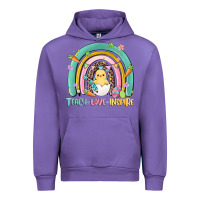 Tulip teach love inspire rainbow Urban Hoodie - MaliasSmallBusiness
