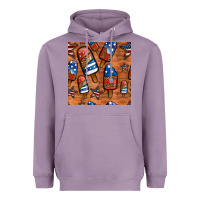 Lavender patriotic popsicles seamless pattern Heavyweight Hoodie - HRA Design Shop