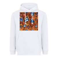 White patriotic popsicles seamless pattern Heavyweight Hoodie - HRA Design Shop