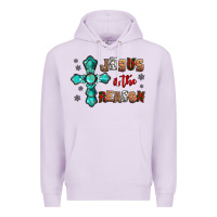 Lilac jesus is the reason for this season christmas Premium Hoodie - Jasminsmagicworld