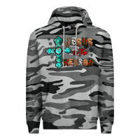 Slate Camo jesus is the reason for this season christmas Premium Hoodie - Jasminsmagicworld