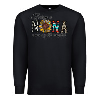 Black being nana makes my life complate Premium Sweatshirt - CowhideDigitalArt