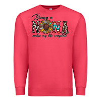 Cardinal being nana makes my life complate Premium Sweatshirt - CowhideDigitalArt