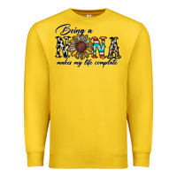 Lemon being nana makes my life complate Premium Sweatshirt - CowhideDigitalArt