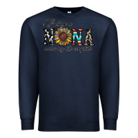 Navy being nana makes my life complate Premium Sweatshirt - CowhideDigitalArt