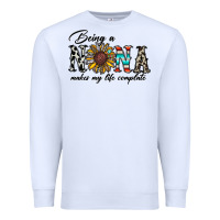 Being Nana Makes My Life Complate Premium Sweatshirt | Teevron
