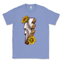Colony Blue sport baseball  lightning bolt Classic Tee - texasbilliewilder