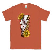 Copper sport baseball  lightning bolt Classic Tee - texasbilliewilder