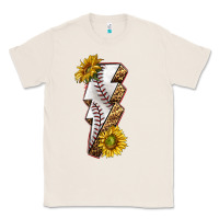 Natural sport baseball  lightning bolt Classic Tee - texasbilliewilder