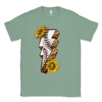 Sage sport baseball  lightning bolt Classic Tee - texasbilliewilder