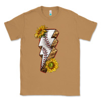 Toasted Coconut sport baseball  lightning bolt Classic Tee - texasbilliewilder